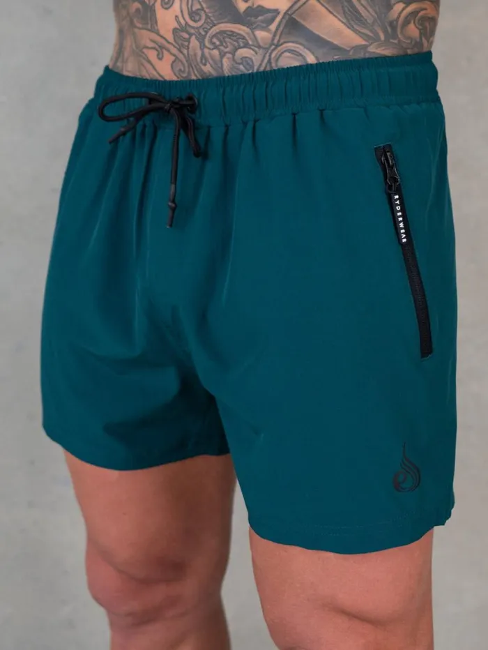 Gym Shorts Mens Ryderwear Adapt 5034 Training Short Emerald