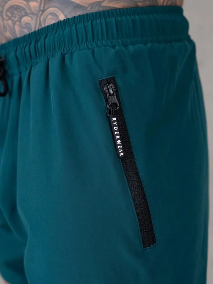 Gym Shorts Mens Ryderwear Adapt 5034 Training Short Emerald