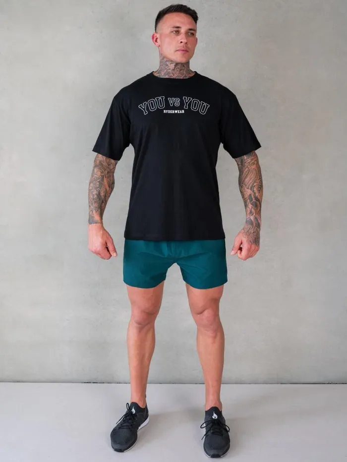 Gym Shorts Mens Ryderwear Adapt 5034 Training Short Emerald