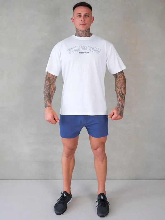 Gym Shorts Mens Ryderwear Adapt 5034 Training Short Faded Navy