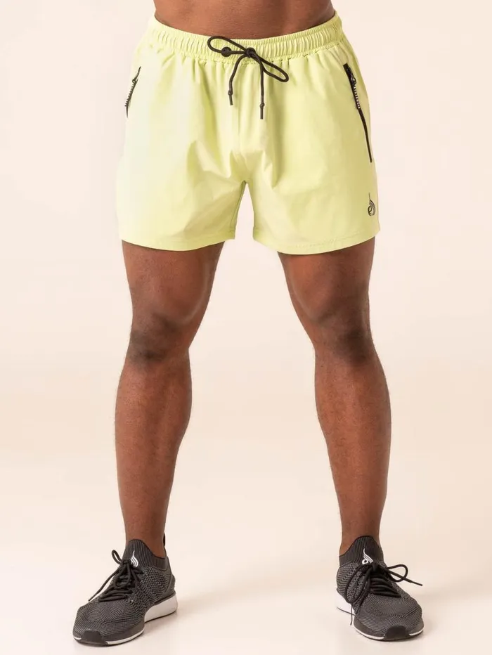 Gym Shorts Mens Ryderwear Adapt 5034 Training Short Lime