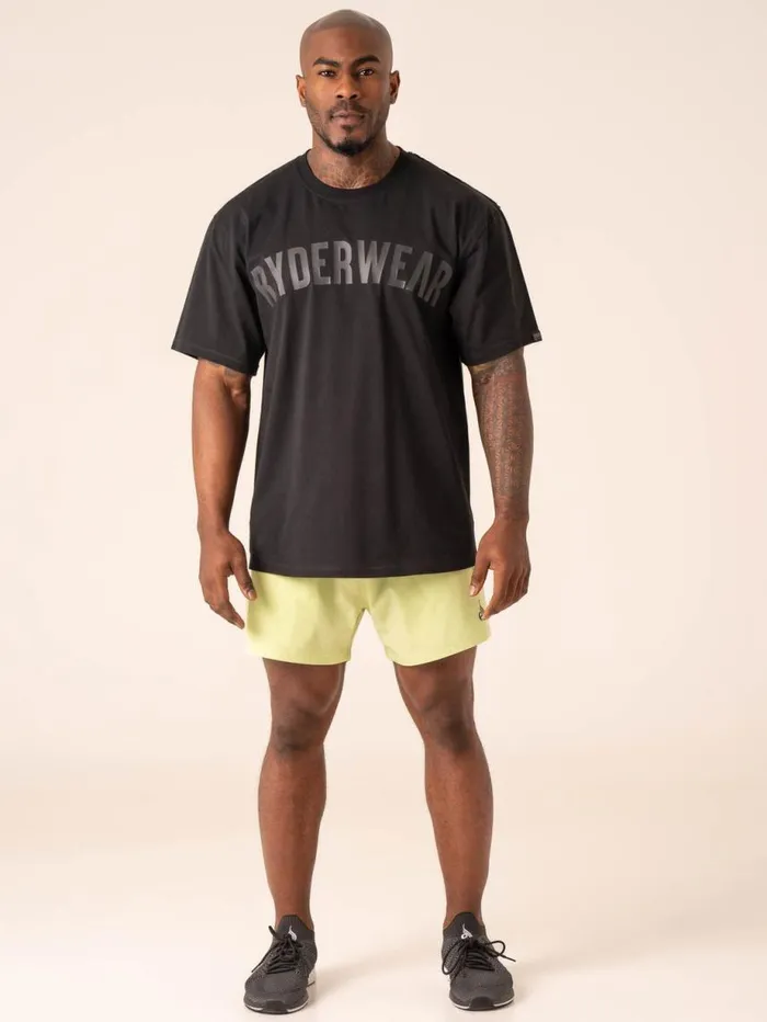 Gym Shorts Mens Ryderwear Adapt 5034 Training Short Lime