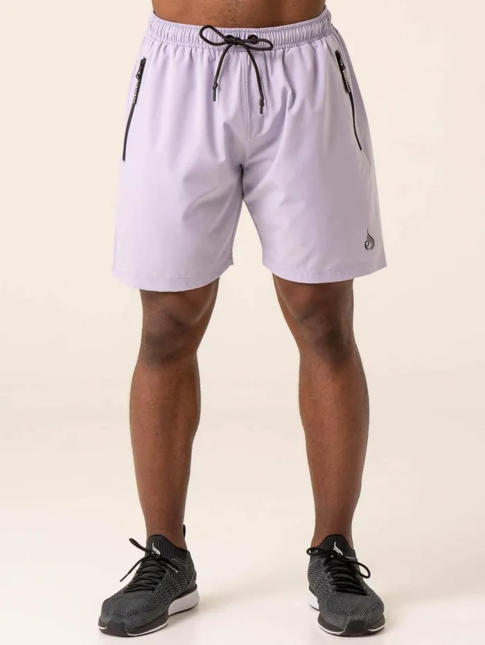 Gym Shorts Mens Ryderwear Adapt Training Short Lavender