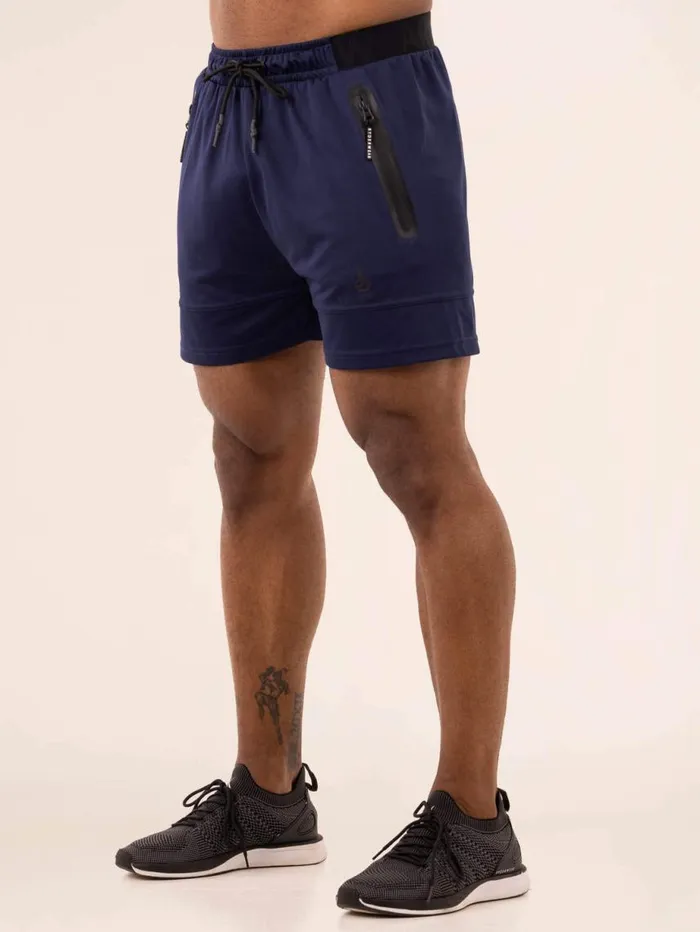 Gym Shorts Mens Ryderwear Emerge Mesh Short Navy