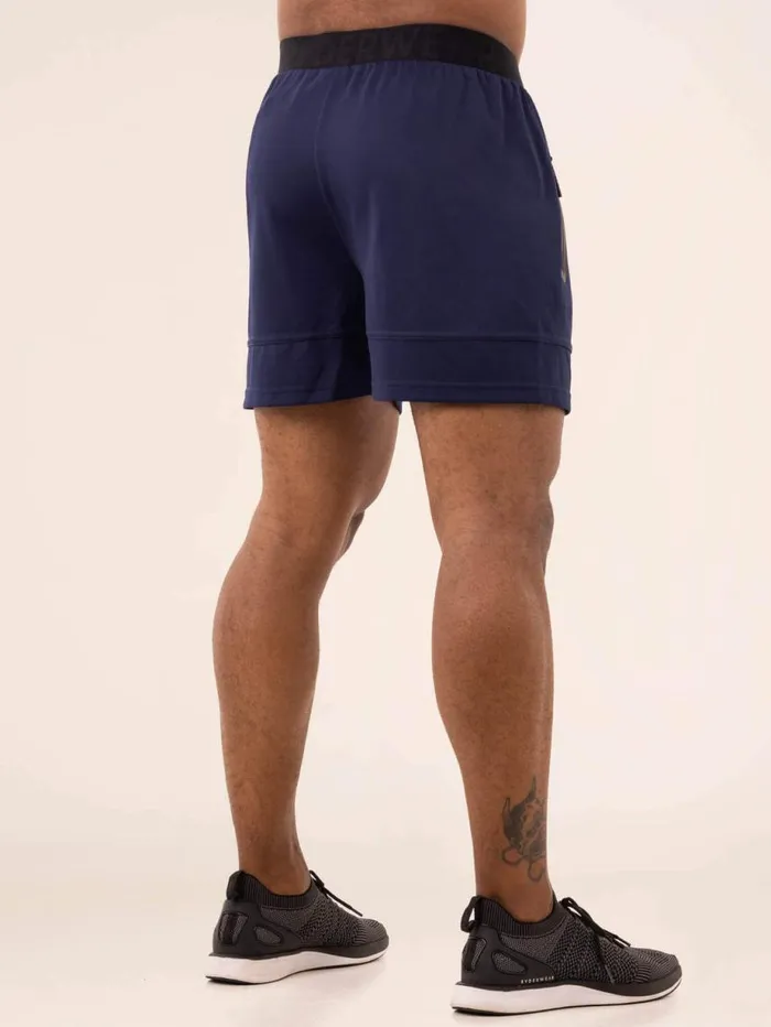 Gym Shorts Mens Ryderwear Emerge Mesh Short Navy