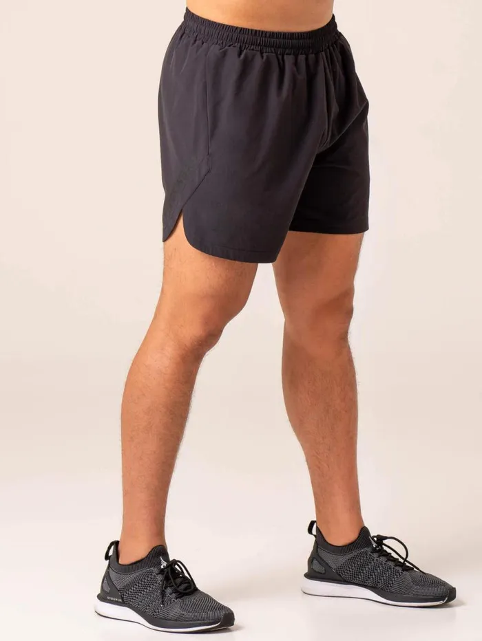 Gym Shorts Mens Ryderwear Emerge Training Short Faded Black