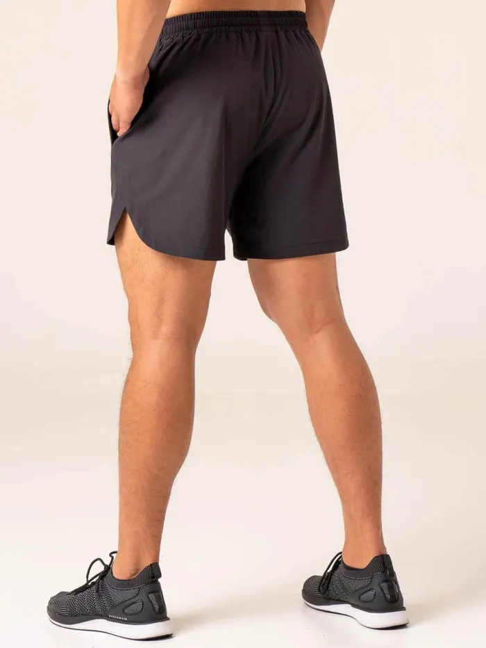 Gym Shorts Mens Ryderwear Emerge Training Short Faded Black