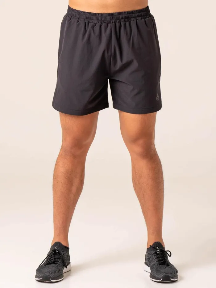Gym Shorts Mens Ryderwear Emerge Training Short Faded Black