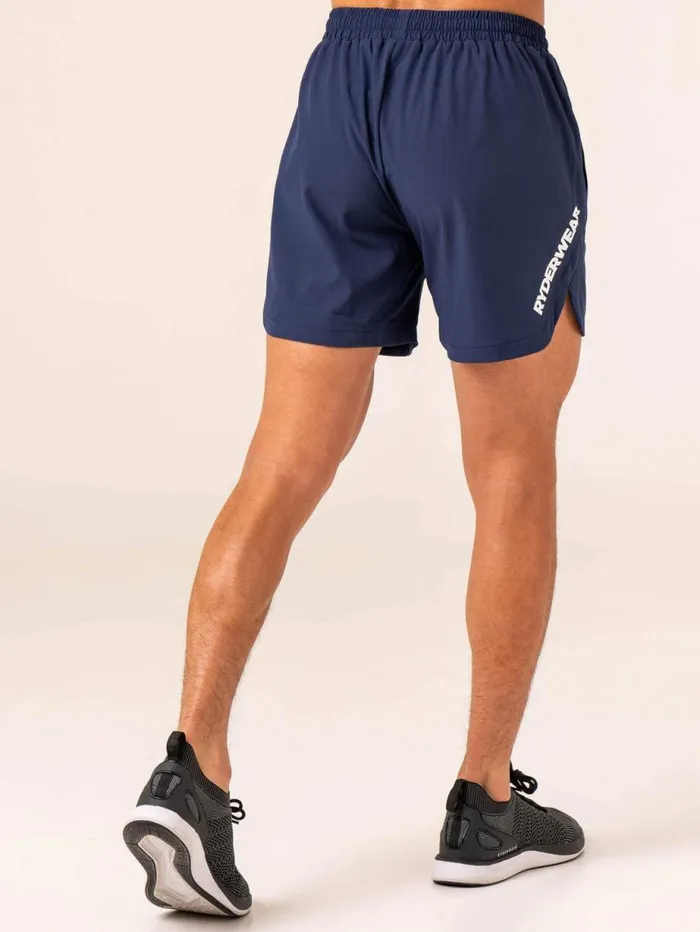 Gym Shorts Mens Ryderwear Emerge Training Short Navy