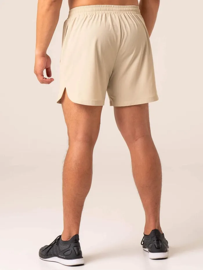 Gym Shorts Mens Ryderwear Emerge Training Short Sand