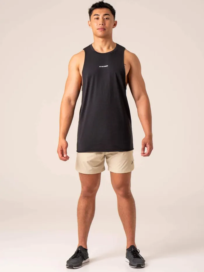 Gym Shorts Mens Ryderwear Emerge Training Short Sand