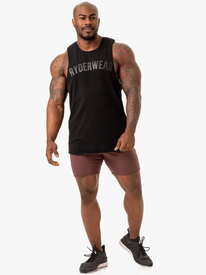 Gym Shorts Mens Ryderwear Force 6034 Track Short Brick