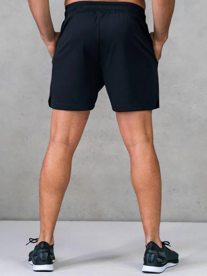 Gym Shorts Mens Ryderwear Legacy Mesh Training Shorts Black