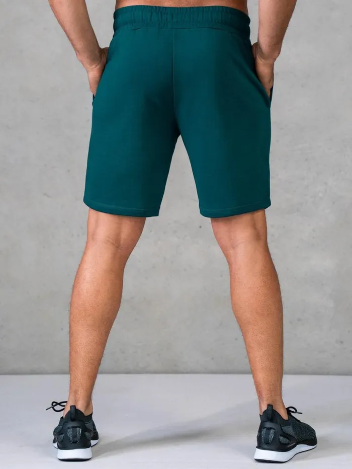 Gym Shorts Mens Ryderwear Legacy Track Shorts Emerald