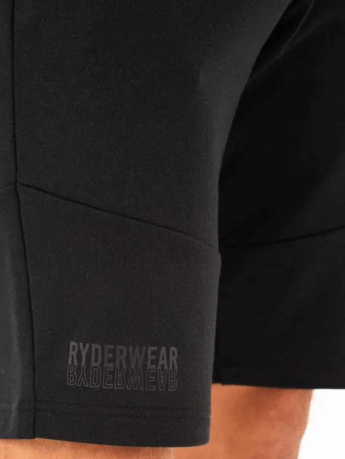 Gym Shorts Mens Ryderwear Limitless Track Short Black