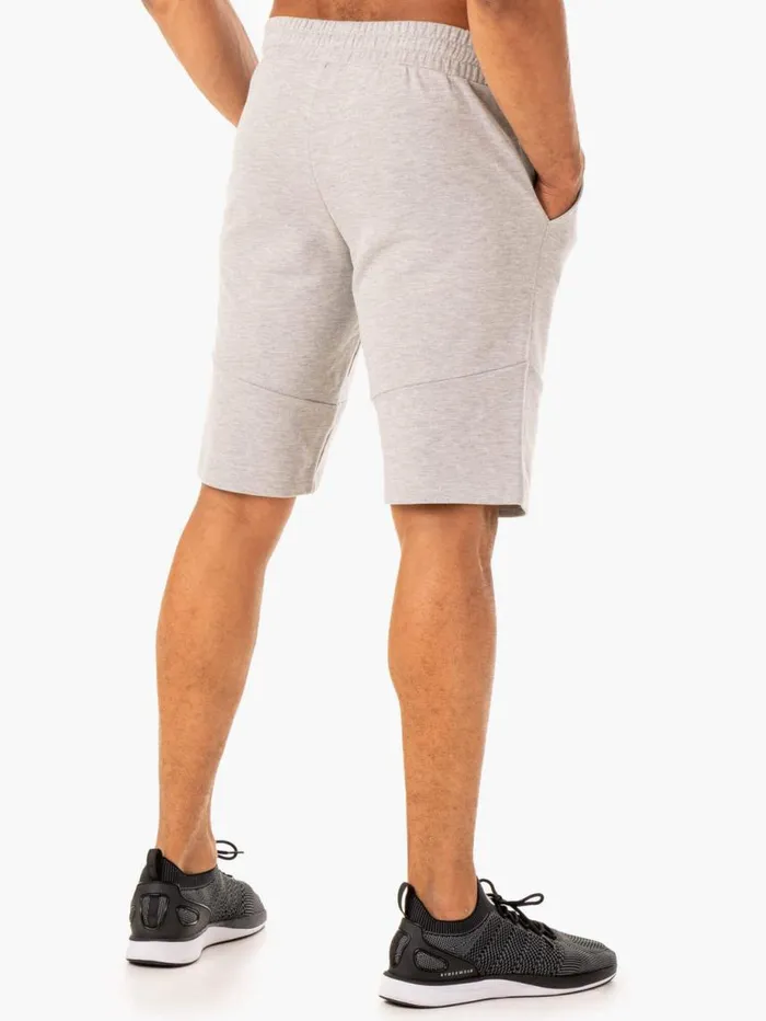Gym Shorts Mens Ryderwear Limitless Track Short Grey Marl