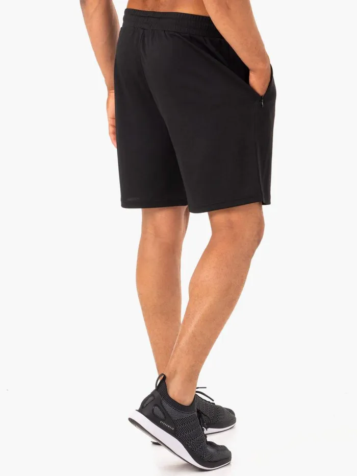 Gym Shorts Mens Ryderwear Optimal Mesh Short Black