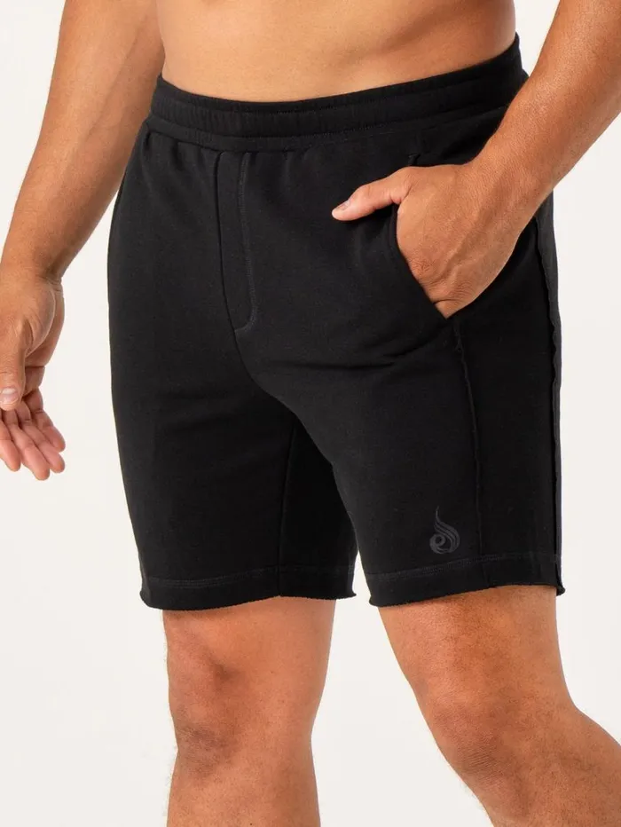 Gym Shorts Mens Ryderwear Pursuit Track Shorts Black