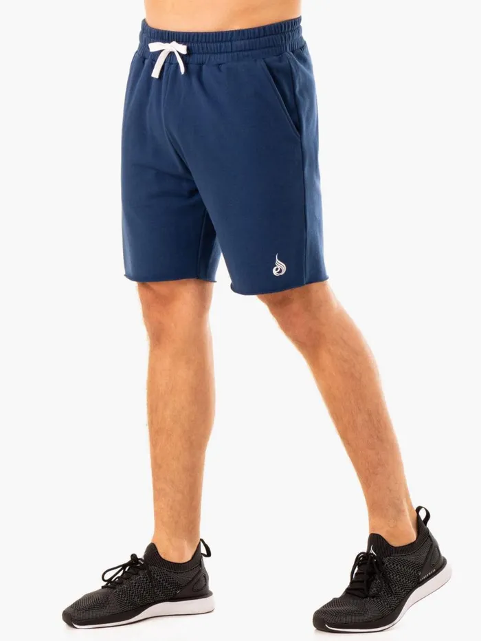 Gym Shorts Mens Ryderwear Recharge Track Gym Short Blue