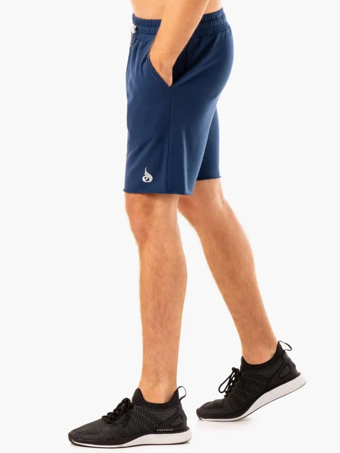 Gym Shorts Mens Ryderwear Recharge Track Gym Short Blue