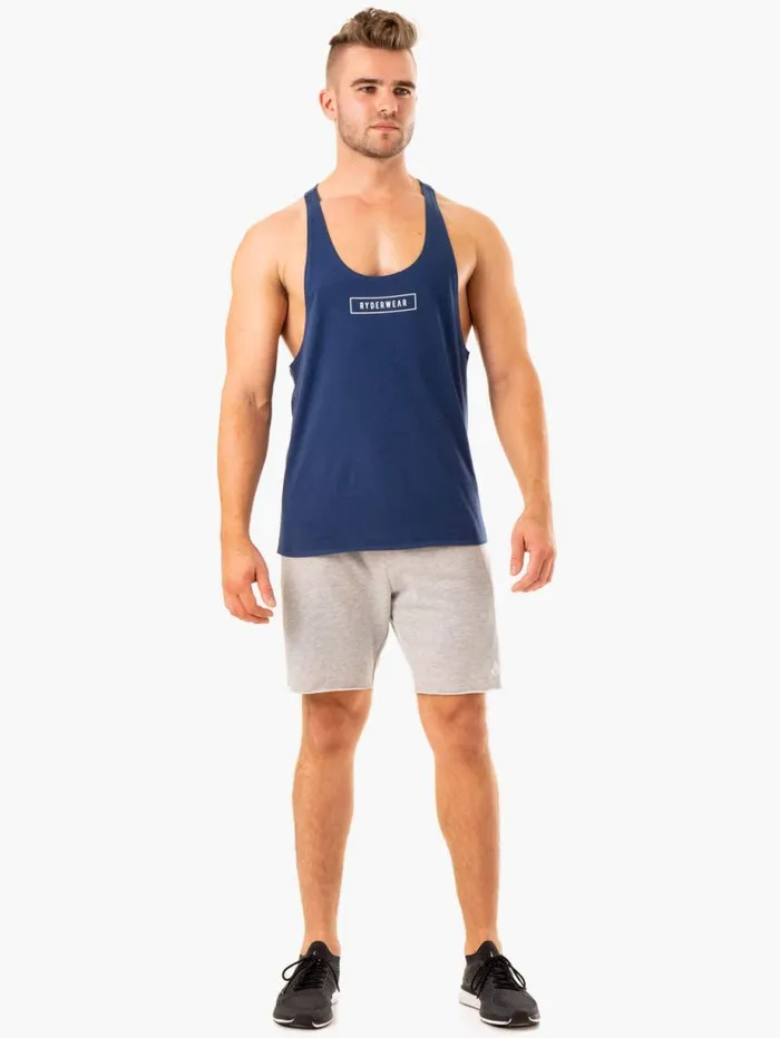 Gym Shorts Mens Ryderwear Recharge Track Gym Short Grey Marl