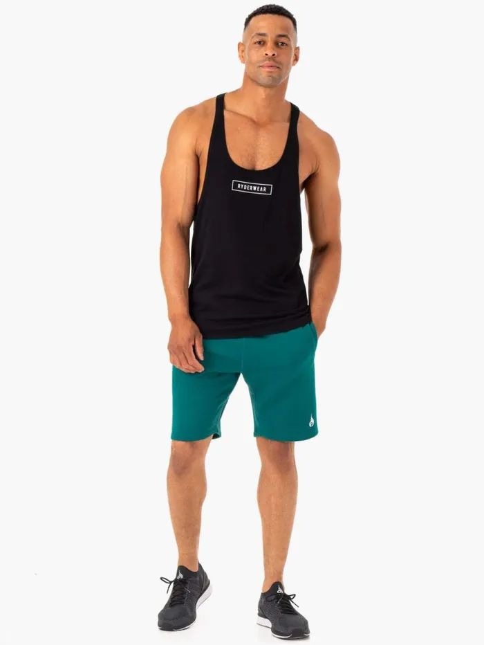 Gym Shorts Mens Ryderwear Recharge Track Short Teal