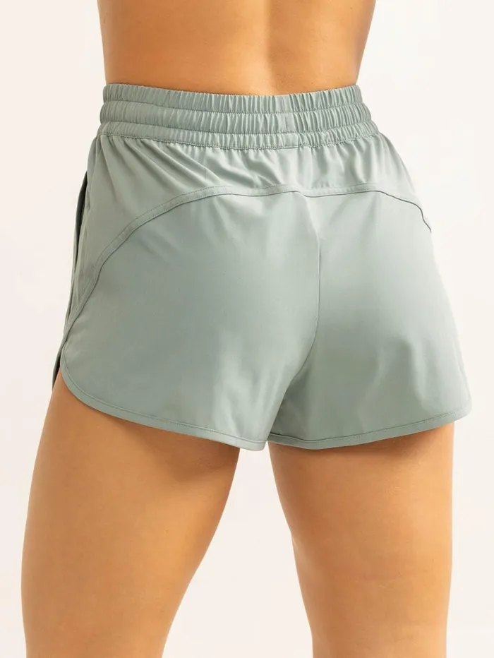 Gym Shorts Womens Ryderwear Persist Training Shorts Dusty Green