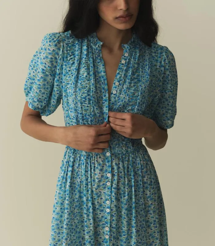 HALEIGH DRESS Bleu Daisy Fields Shop DEN Dresses