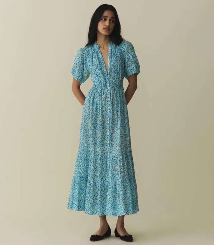 HALEIGH DRESS Bleu Daisy Fields Shop DEN Dresses