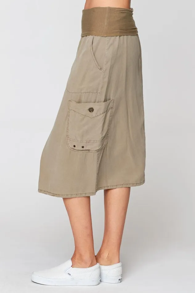 Halsey Cargo Skirt Dovetail Clothing XCVI Skirts