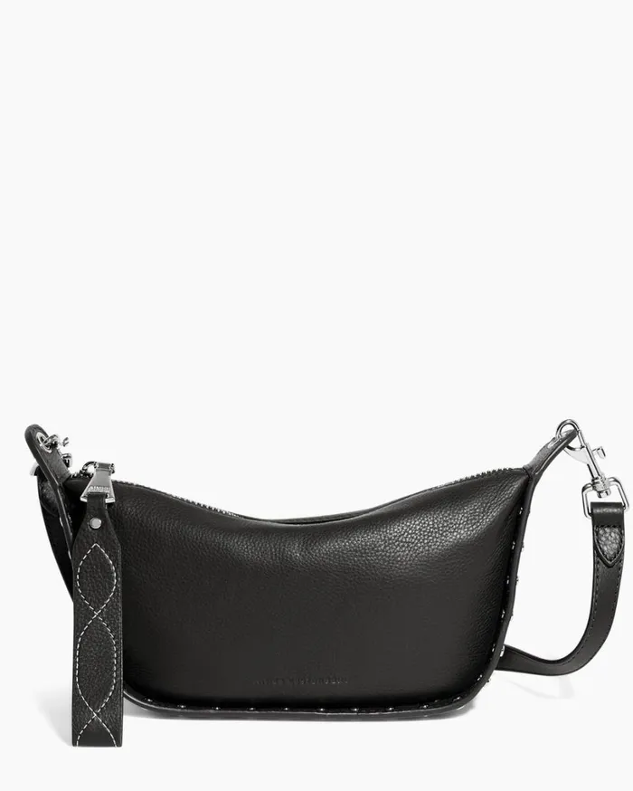 Hamilton Crossbody Black With Silver Women Aimee Kestenberg Crossbody Bags