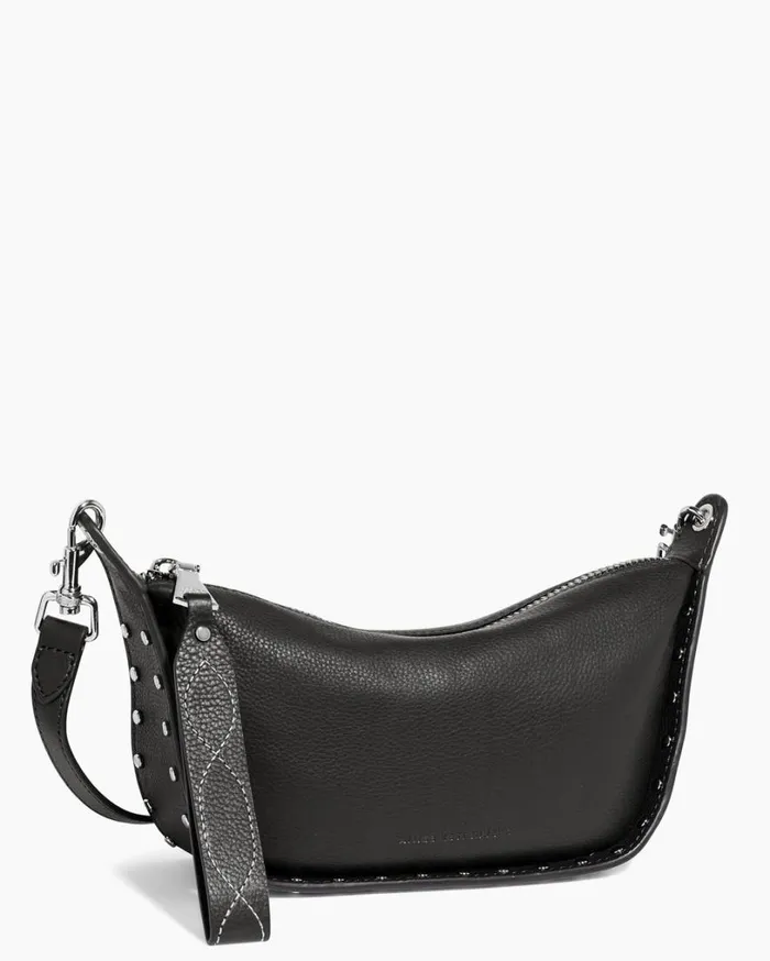 Hamilton Crossbody Black With Silver Women Aimee Kestenberg Crossbody Bags