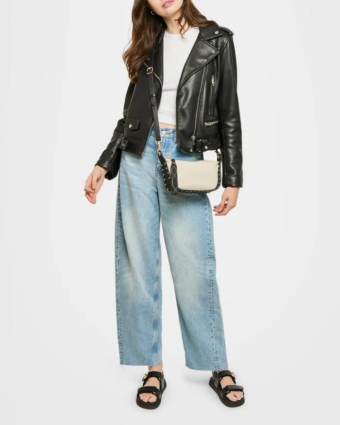 Hamilton Crossbody Canvas With Black Women Aimee Kestenberg Crossbody Bags
