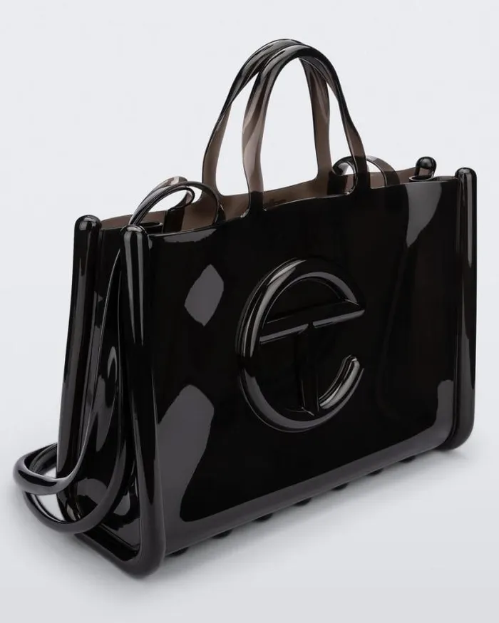 Handbags Women Melissa Large Jelly Shopper Black