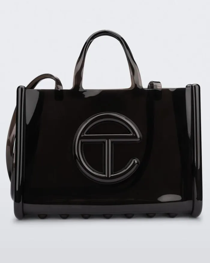 Handbags Women Melissa Large Jelly Shopper Black