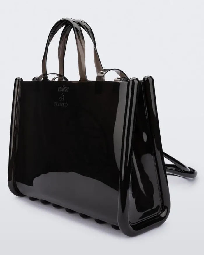 Handbags Women Melissa Large Jelly Shopper Black