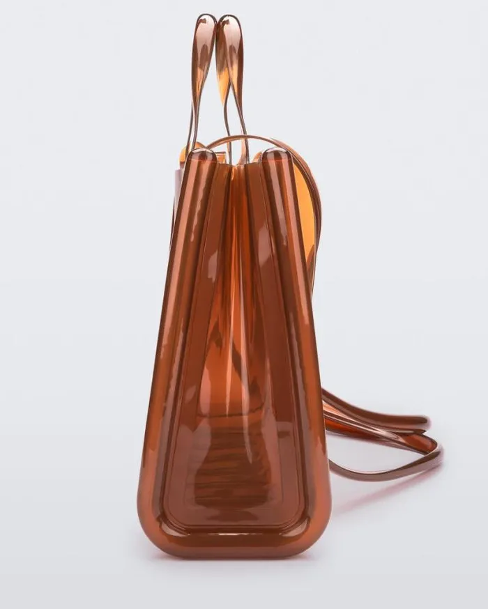 Handbags Women Melissa Large Jelly Shopper Brown