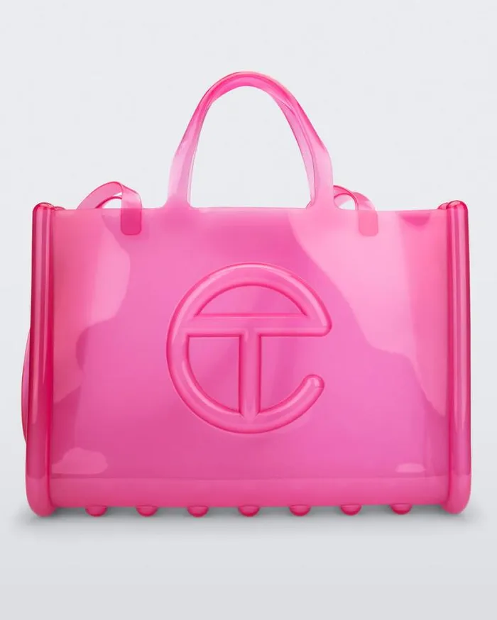 Handbags Women Melissa Large Jelly Shopper Pink