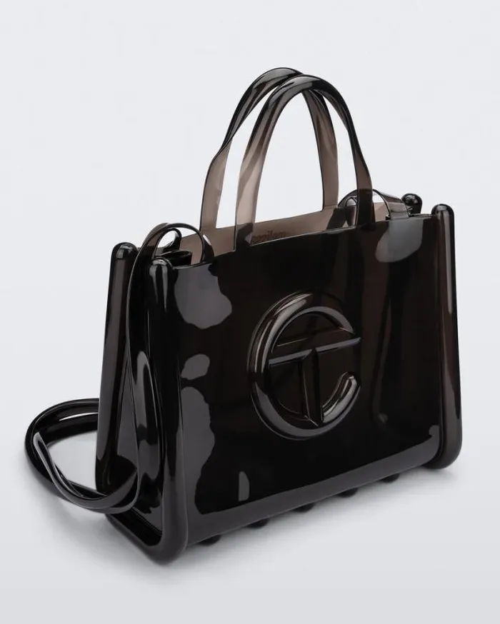 Handbags Women Melissa Medium Jelly Shopper Black