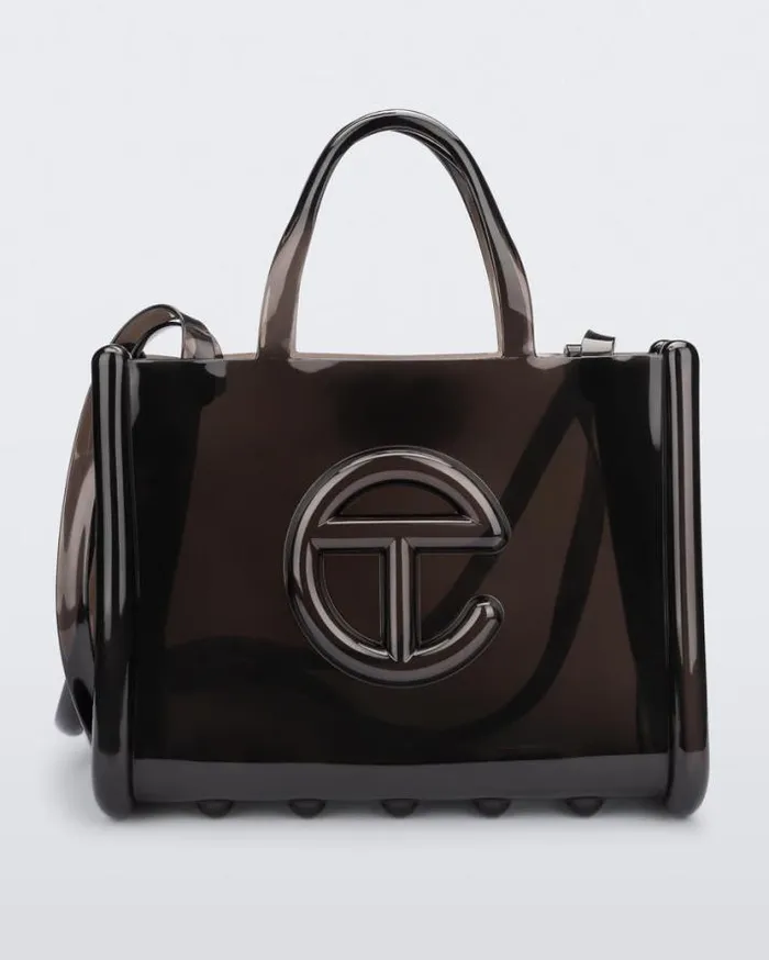 Handbags Women Melissa Medium Jelly Shopper Black