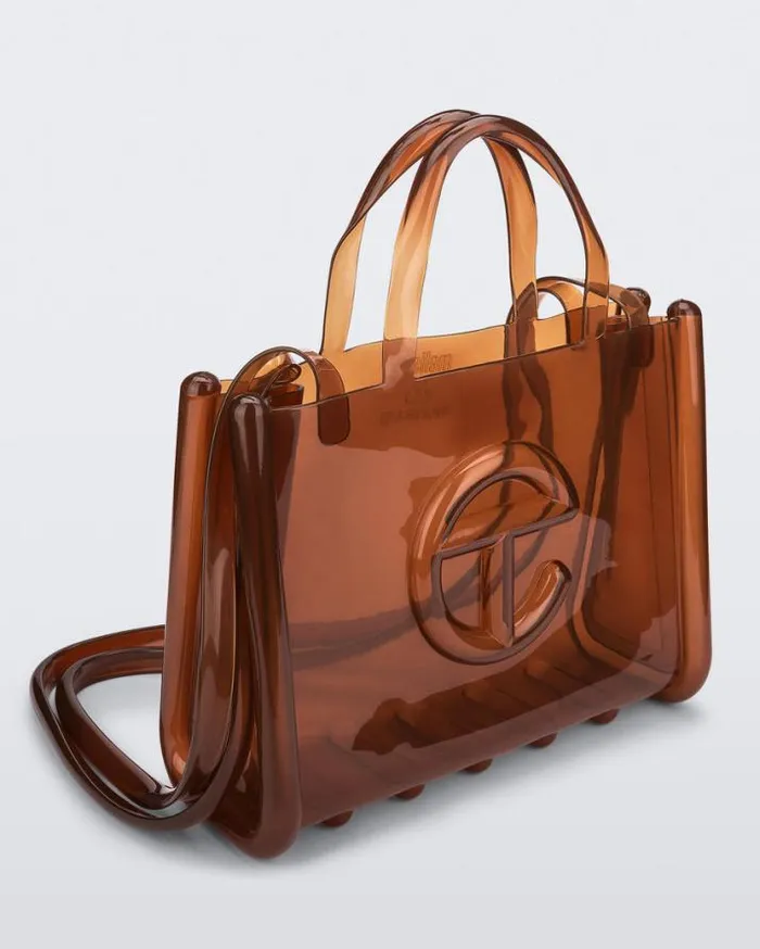 Handbags Women Melissa Medium Jelly Shopper Brown