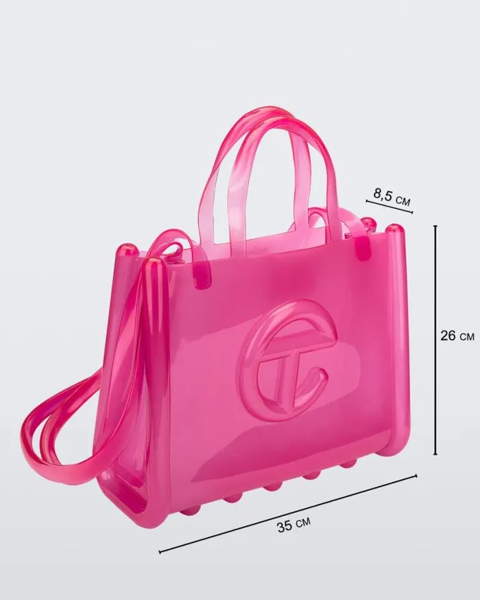 Handbags Women Melissa Medium Jelly Shopper Pink
