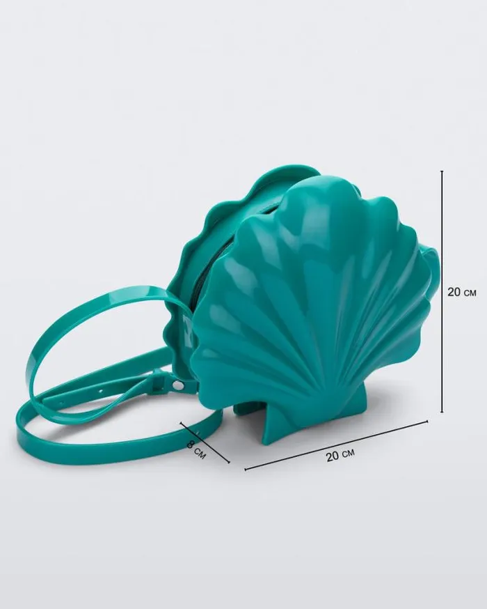 Handbags Women Melissa Shell Bag Iridescent Blue