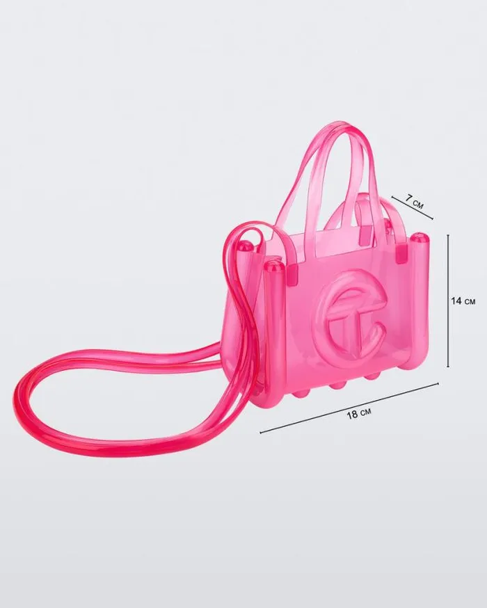 Handbags Women Melissa Small Jelly Shopper Pink