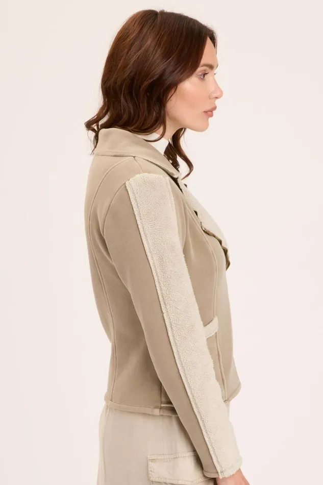 Hanford Moto Jacket Tanglewood Pigment Clothing XCVI Jackets