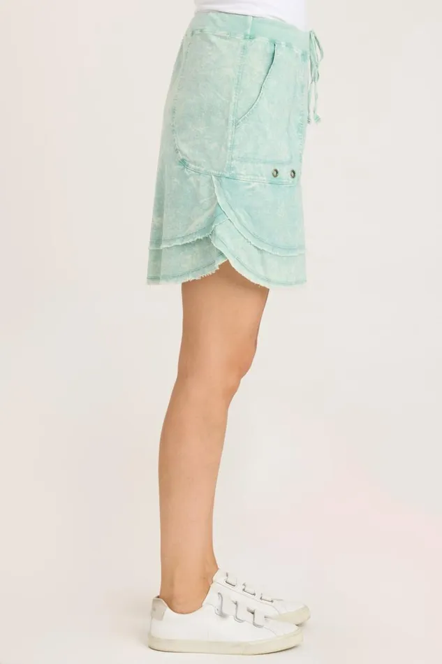 Hargen Tiered Skirt Feirie Wash Dew Clothing XCVI Skirts