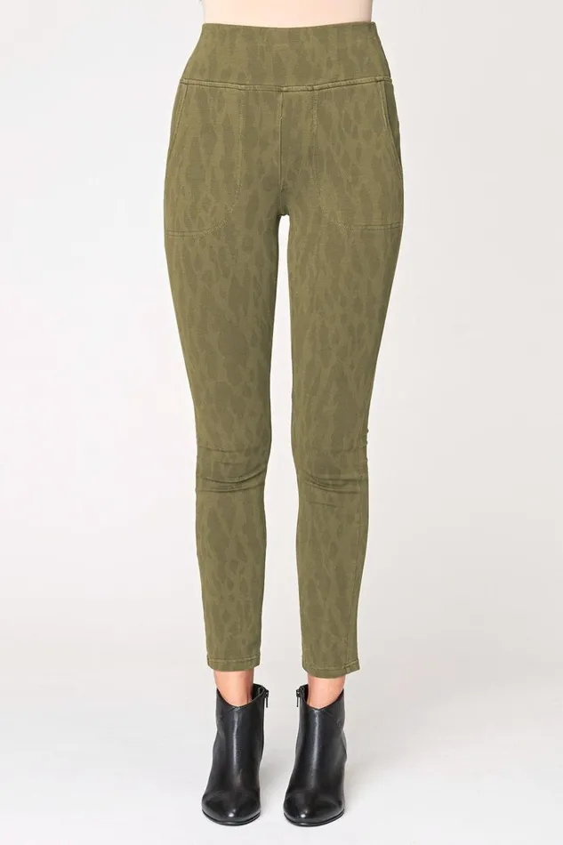 Harney High Waist Legging Trellis Clothing XCVI Leggings