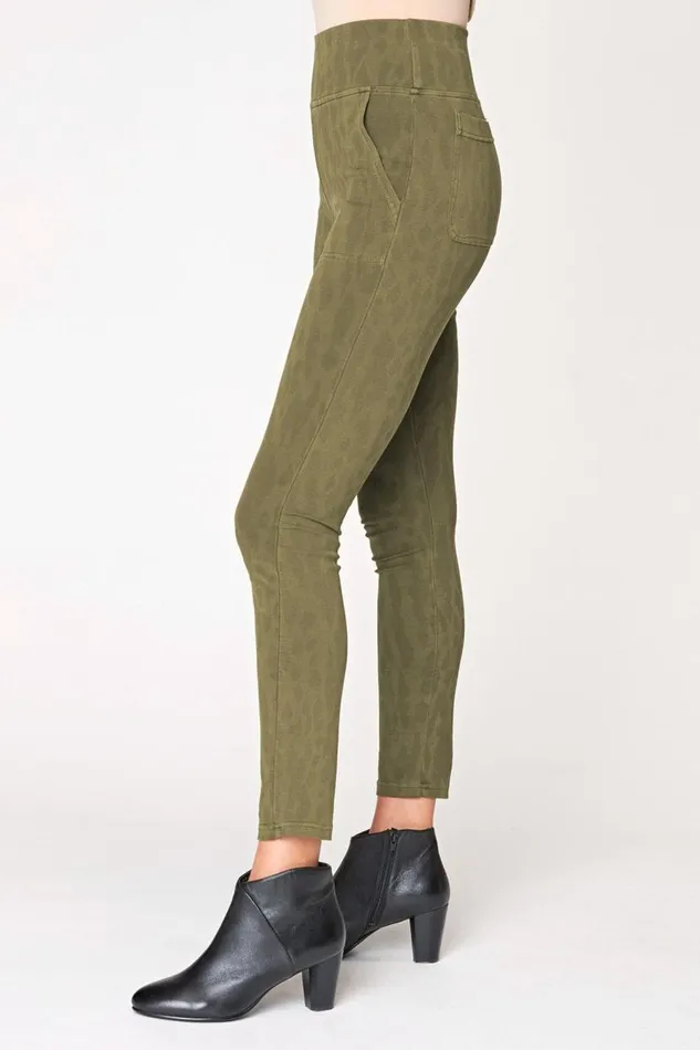 Harney High Waist Legging Trellis Clothing XCVI Leggings