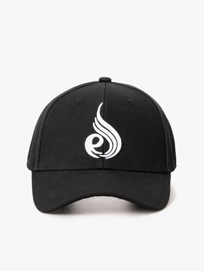 Hats Womens Ryderwear Cap Blackwhite
