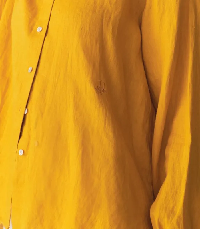 HAVA LINEN TOP Sunflower Shop DEN Tops